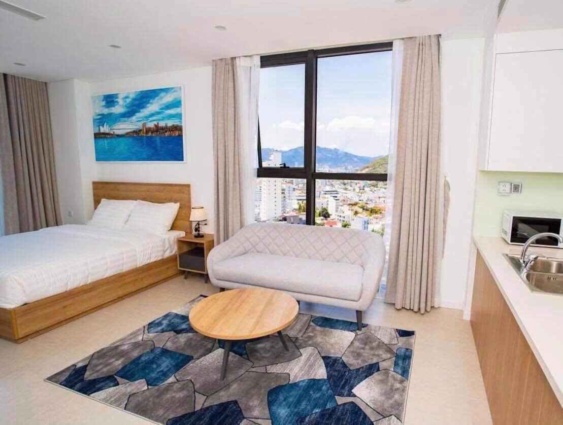 Scenia Bay Oceanfront By Housing Apartment На Транг Екстериор снимка